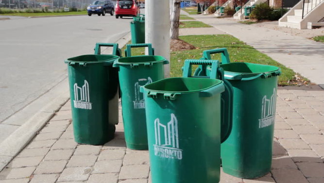 Toronto green compost bins