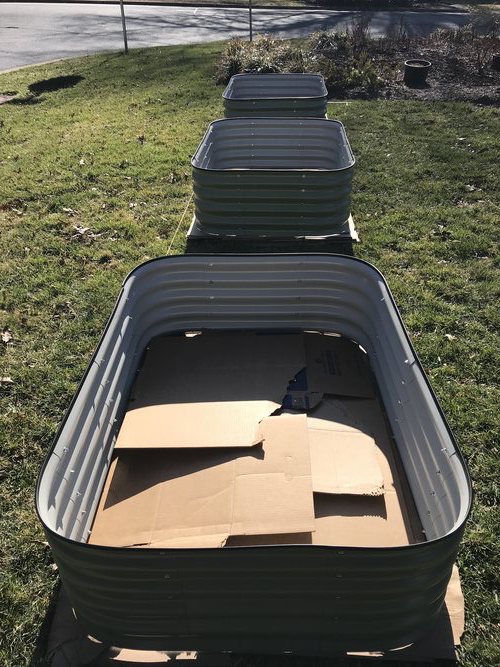 How To Set Up Garden With Raised Beds Cardboard