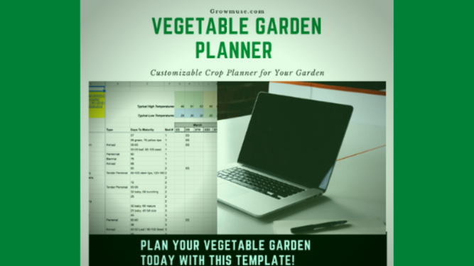 garden planner template excel
