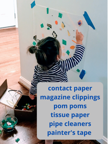 Indoor activities_contact paper