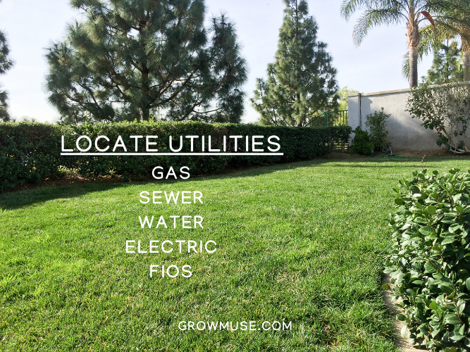 Locate Utilities Garden Tips for Beginners